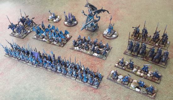 350 points d'armée elfe